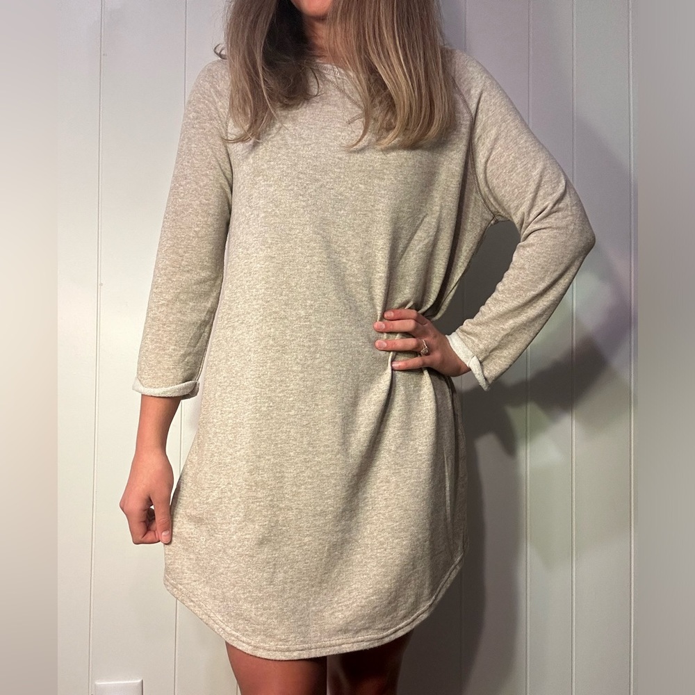 She + Sky boutique dress | M | Oatmeal